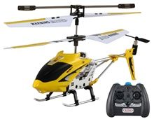 S107 3,5 Canal Mini Helicóptero RC com Gyroscope (Amarelo)